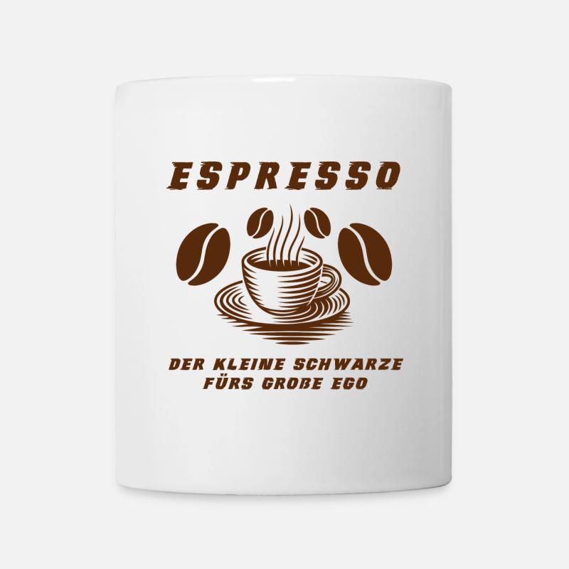 Espresso Design - Tasse - Weiß