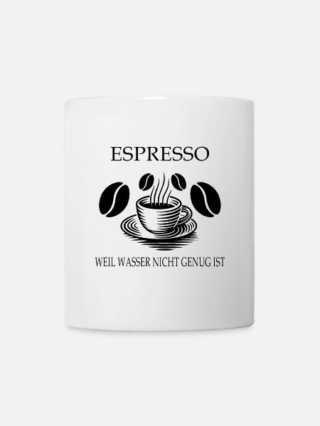 Espresso Design - Tasse - Weiß