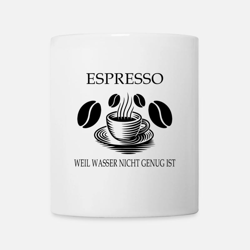 Espresso Design - Tasse - Weiß
