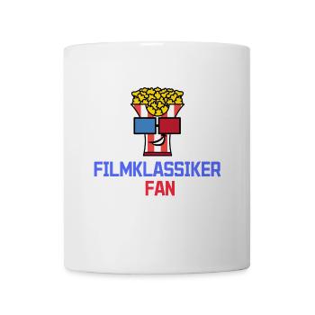 Kino Movies Theater Statement Popcorn Filmabend - Tasse - Weiß - Vorne
