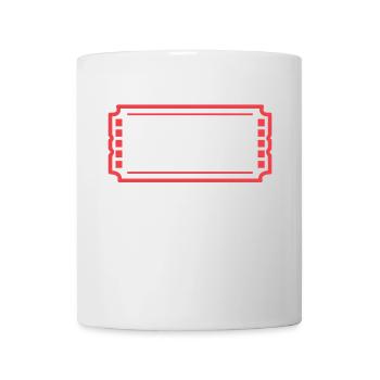Film Schauen Theater Movies Statement Filmabend - Tasse - Weiß - Vorne