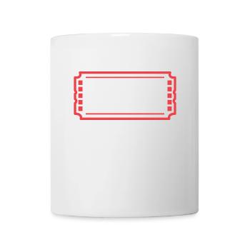 Kino Theater Streaming Movies Filmabend Statement - Tasse - Weiß - Vorne