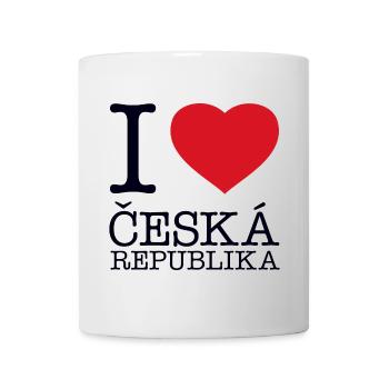 I LOVE CZECH REPUBLIC Tschechien - Tasse - Weiß - Vorne