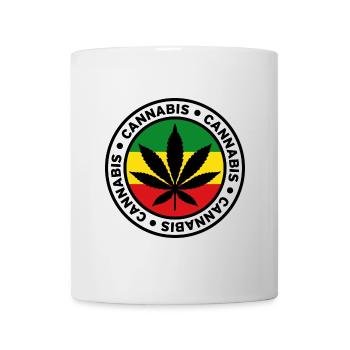 Cannabis Premium Quality Natural Product Hemp 420 - Mug - white - Front