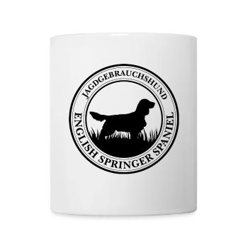 English Springer Spaniel Jagdgebrauchshund Hunde - Tasse - Weiß - Vorne