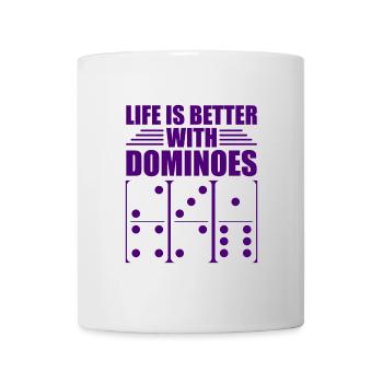 Domino Design - Tasse - Weiß - Vorne