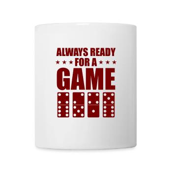 Domino Design - Tasse - Weiß - Vorne