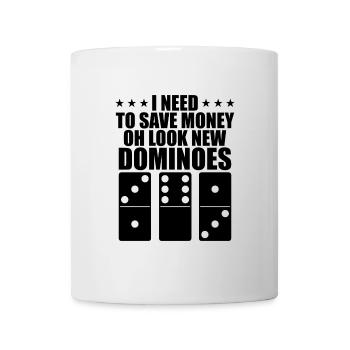 Domino Design - Tasse - Weiß - Vorne