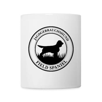 Field Spaniel Jagdgebrauchshund Jagdhunde Wilsigns - Tasse - Weiß - Vorne