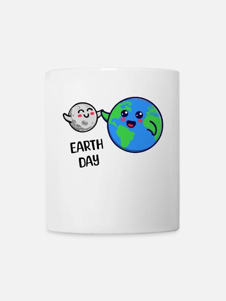 Umweltfreundlich Mutter Erde Natur Umwelt - Tasse - Weiß