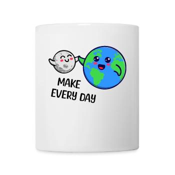 Mutter Natur Erde Statement Umweltschutz Umwelt - Tasse - Weiß - Vorne
