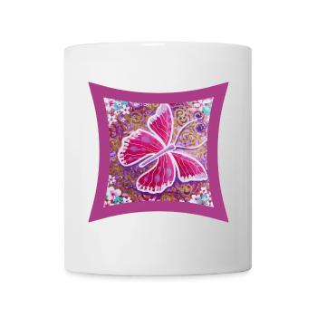 Butterfly of Lightness - Sonja Ariel - Mug - white - Front