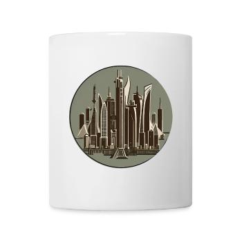 Skyscraper - Mug - white - Front