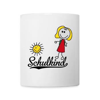 Schulkind - Tasse - Weiß - Vorne