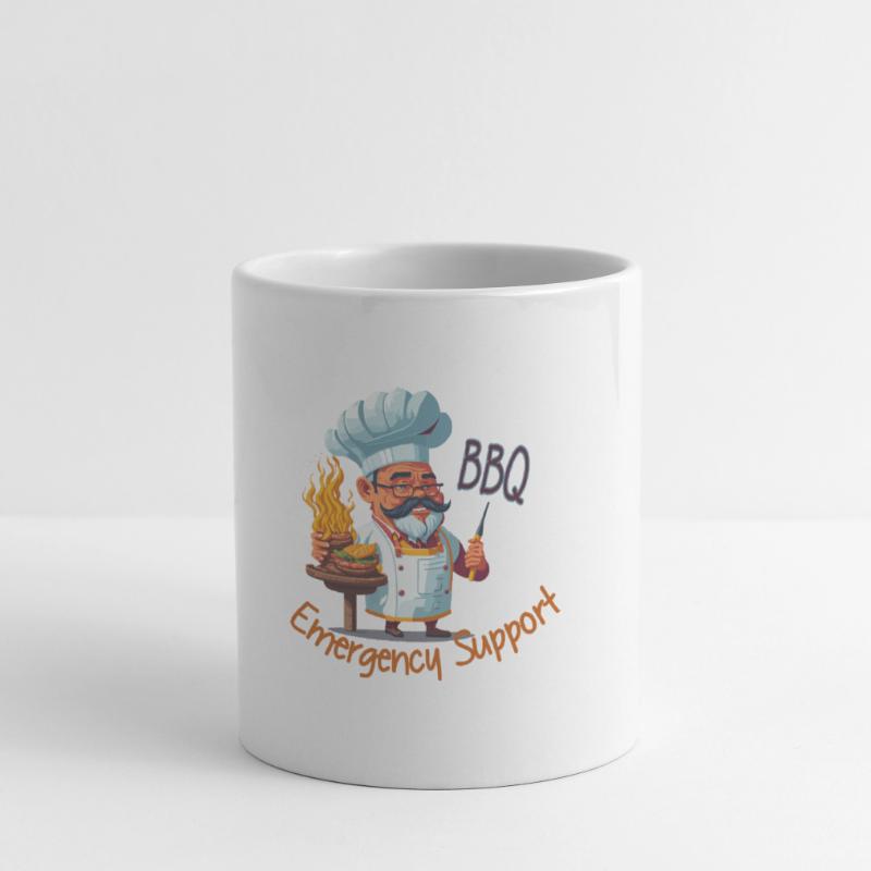 BBQ Notfall Support Tasse