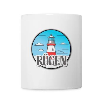 Maritim - Leuchtturm Rügen - Tasse - Weiß - Vorne
