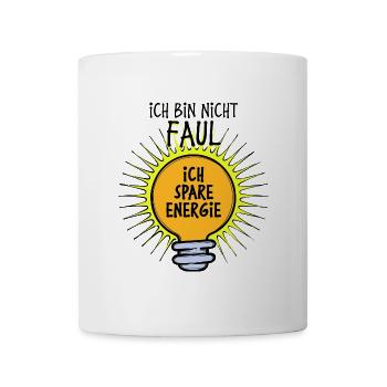 Umweltfreundlich Cooler Spruch Umwelt Umweltschutz - Tasse - Weiß - Vorne