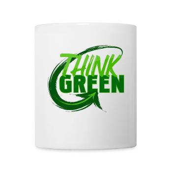 Nature respectueuse de l’environnement Terre Mère Environnement Dicton - Mug blanc - blanc - Devant