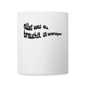 Umweltschützer Umwelt Statement Erde Umweltschutz - Tasse - Weiß - Vorne