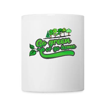 Arbre, Nature, Terre, Environnement, Déclaration, Conservation de la nature - Mug blanc - blanc - Devant
