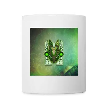 Tolle Anubis Cyberpunk Maske - Tasse - Weiß - Vorne