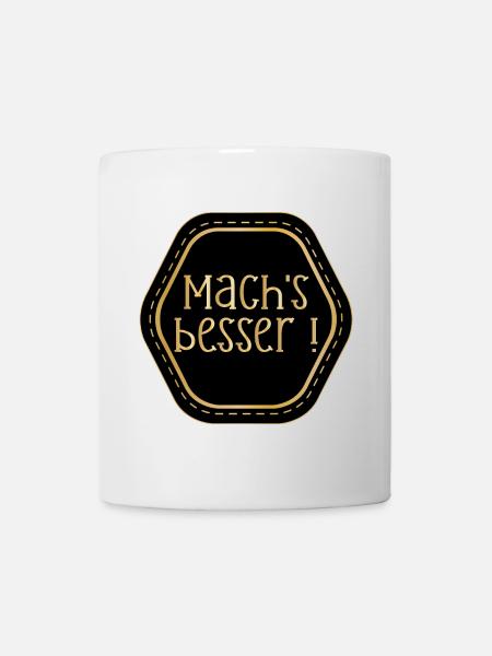BESSER - Tasse - Weiß