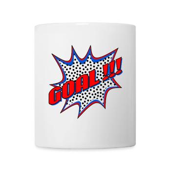 FUSSBALL TOR SPORT POPART - Tasse - Weiß - Vorne