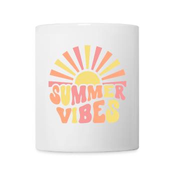 Ambiance estivale - Mug blanc - blanc - Devant