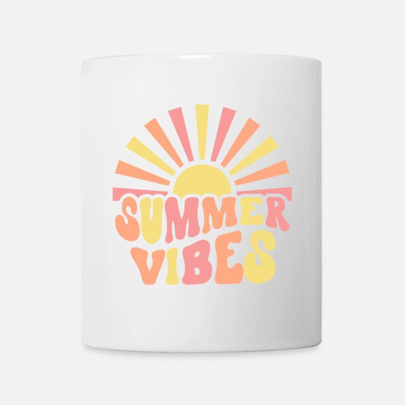 Summer Vibes - Tasse - Weiß