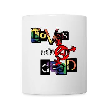 Bunte Vielfalt der Liebe und Identität - Tasse - Weiß - Vorne