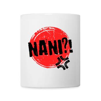 Anime Nani Manga Animation Comic Saying Mangastyle - Mug - white - Front