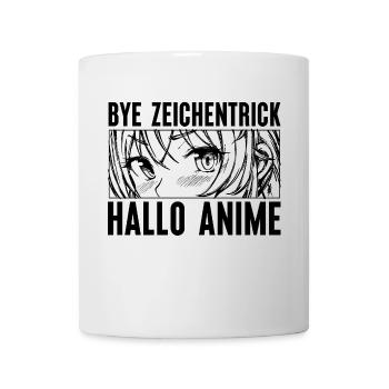 Zeichentrick Manga Comic Anime Trickfilm Japan - Tasse - Weiß - Vorne
