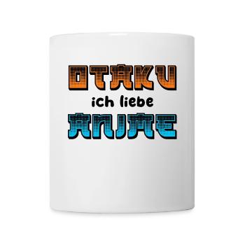Anime Japanisch Manga Comic Otaku Statement - Tasse - Weiß - Vorne