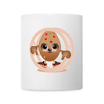 RHÖNRAD CHILDREN'S GYMNASTICS - POTATOES - Mug - white - Front