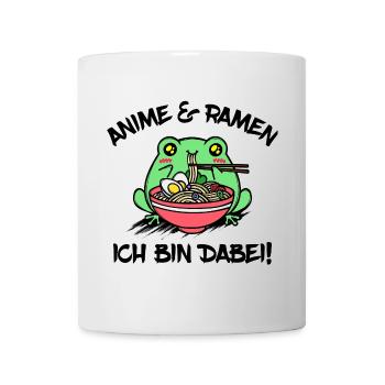 Anime Ramen Statement Manga Animation Zeichentrick - Tasse - Weiß - Vorne