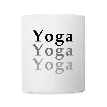 Yoga - Mug blanc - blanc - Devant