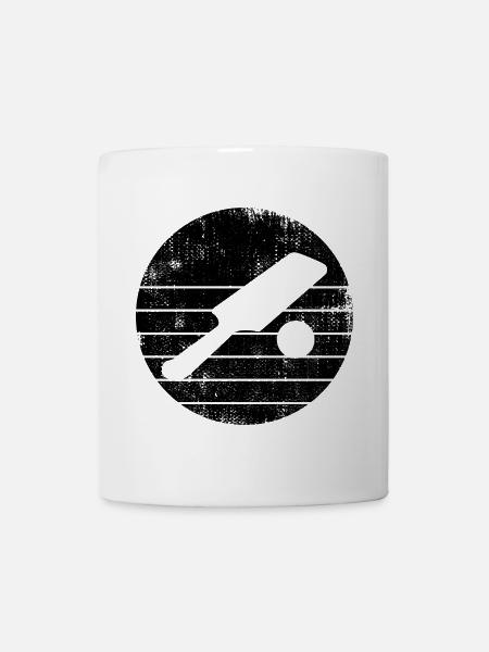 Cricket Schläger und Ball - Tasse - Weiß