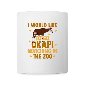 Okapi in harmony with nature - Mug - white - Front