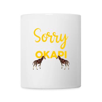 Okapi highlights at the zoo - Mug - white - Front