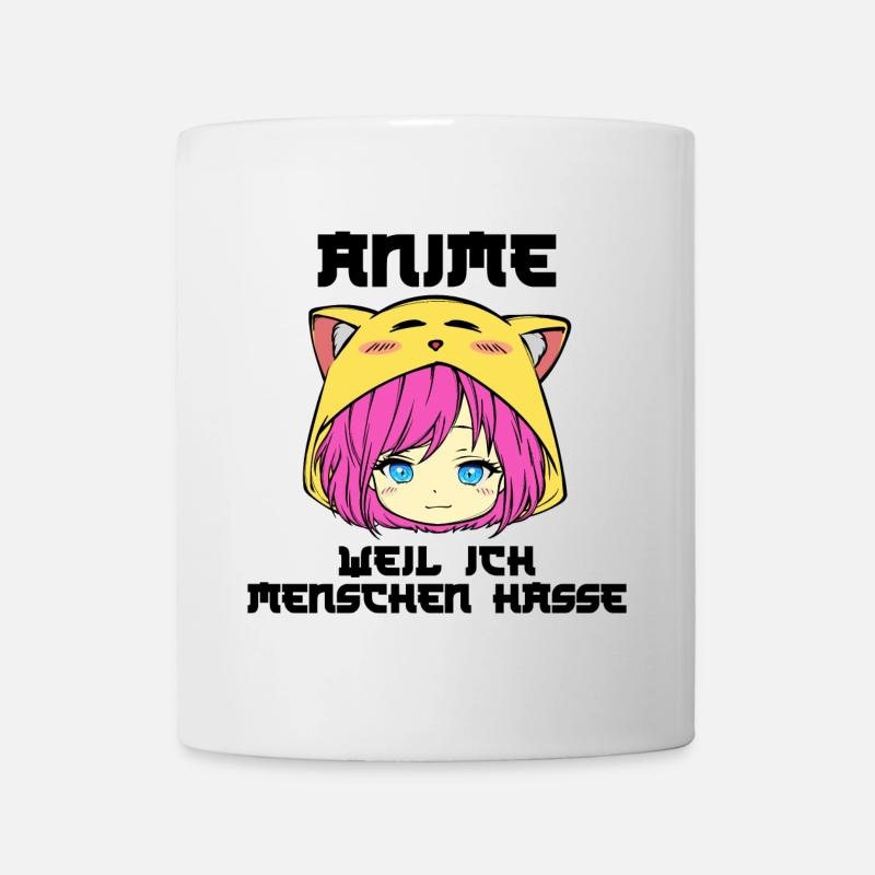 Japanisch Comic Manga Anime Zeichentrick Statement - Tasse - Weiß