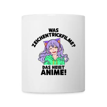 Anime Statement Zeichentrick Animation Comic Manga - Tasse - Weiß - Vorne