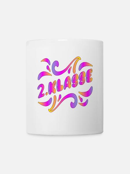 2. Klasse Grundschule - ZWEITKLÄSSLERIN - Tasse - Weiß