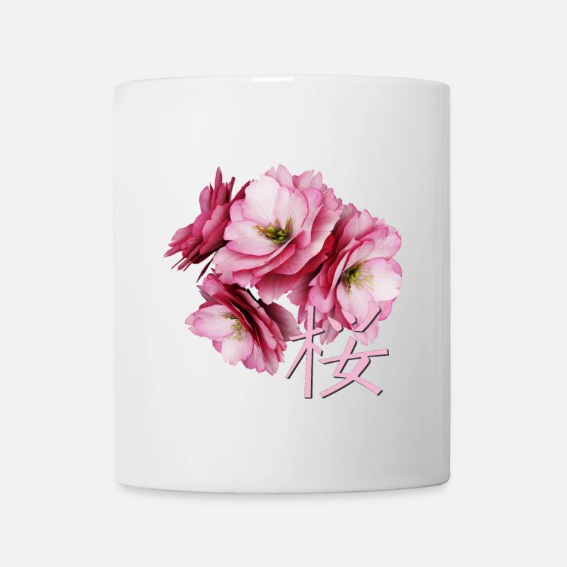 Cherry Blossom - Tasse - Weiß