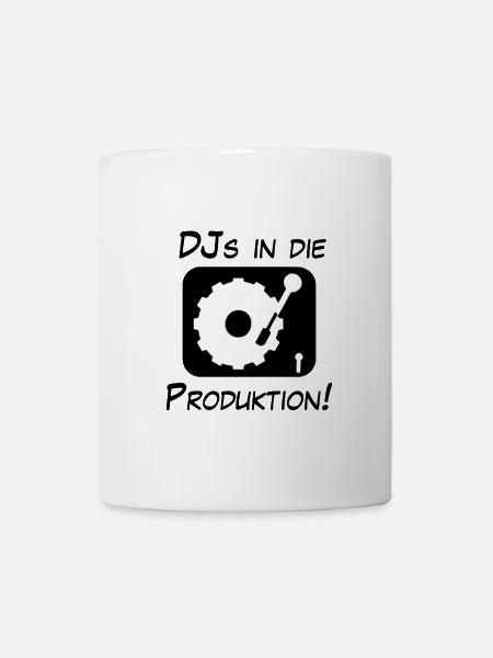 DJs en production ! - Mug blanc - blanc