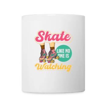design de patins à roulettes - Mug blanc - blanc - Devant