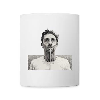 crazy man - Mug - white - Front