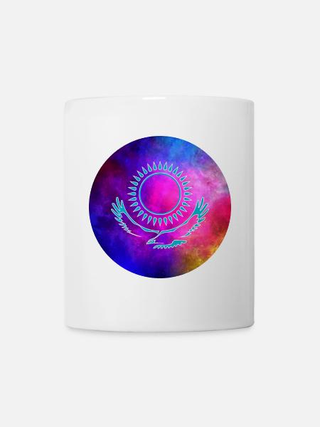Kasachstan Galaxie Geschenk - Tasse - Weiß