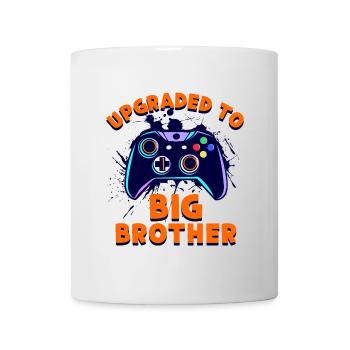 Großer Stolzer Bruder Statement Bruderherz - Tasse - Weiß - Vorne