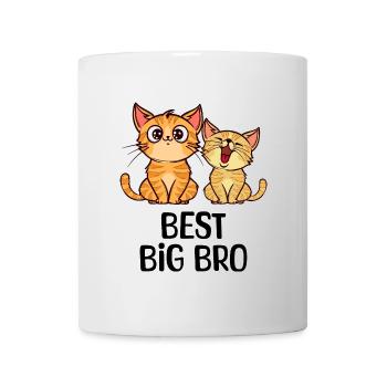 Chat Big Brother Déclaration Bro Frère Amour - Mug blanc - blanc - Devant