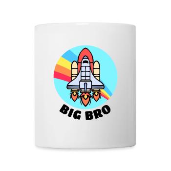 Bruderherz Geschwisterliebe Spruch Großer Bruder - Tasse - Weiß - Vorne